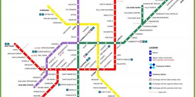 Milano metro kart